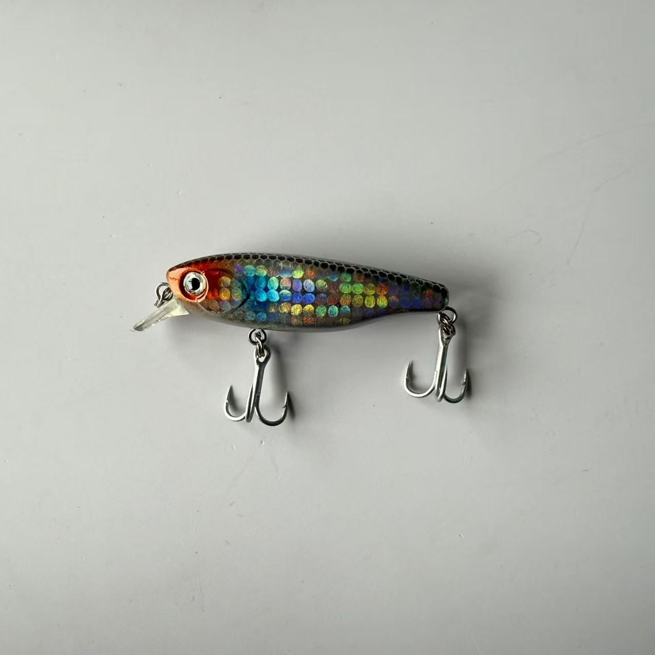 Large brand replica, popular, 1pcs, floating water small Mino magnetic system micro object road bait fake bait with a curved mouth, suitable for freshwater and seawater fishing accessories and fishing equipment