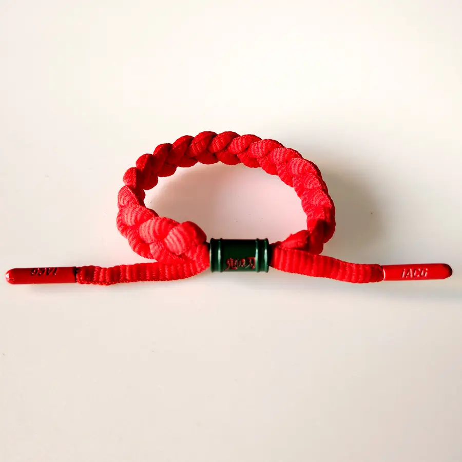 Nezuko's red bamboo bracelet