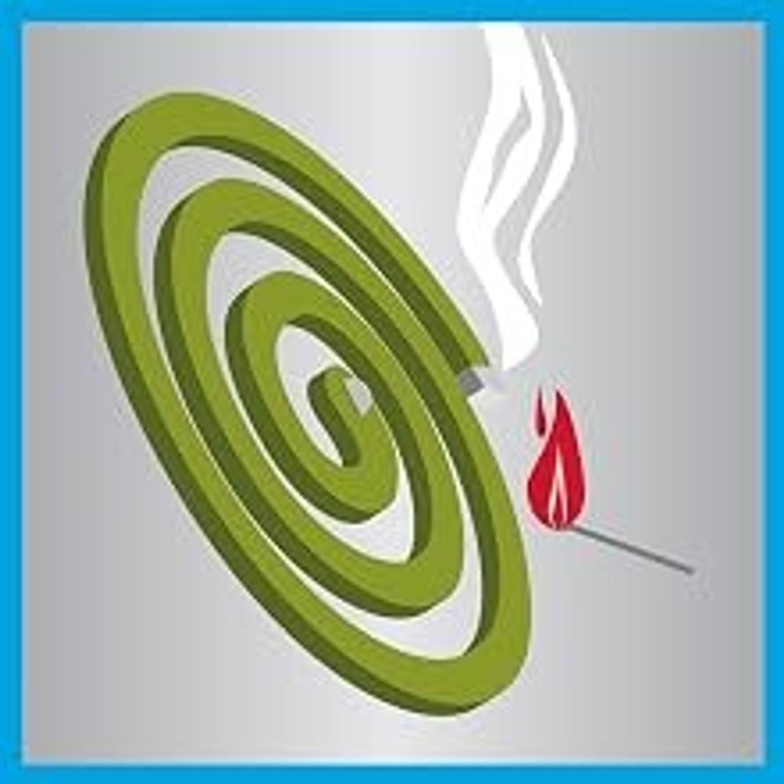 Mosquito Repellent Coils, 4 Packs of 4 (16 Coils)