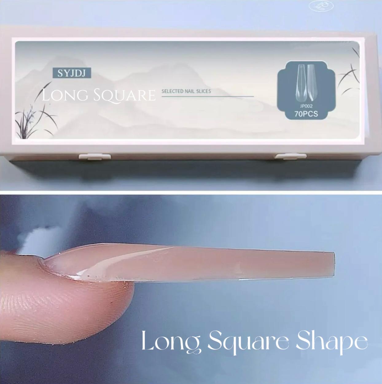 Dual Nail Forms Molds Cat Claw Dual Forms for Poly Nail Gel Duck Shape Nails for Dual Forms