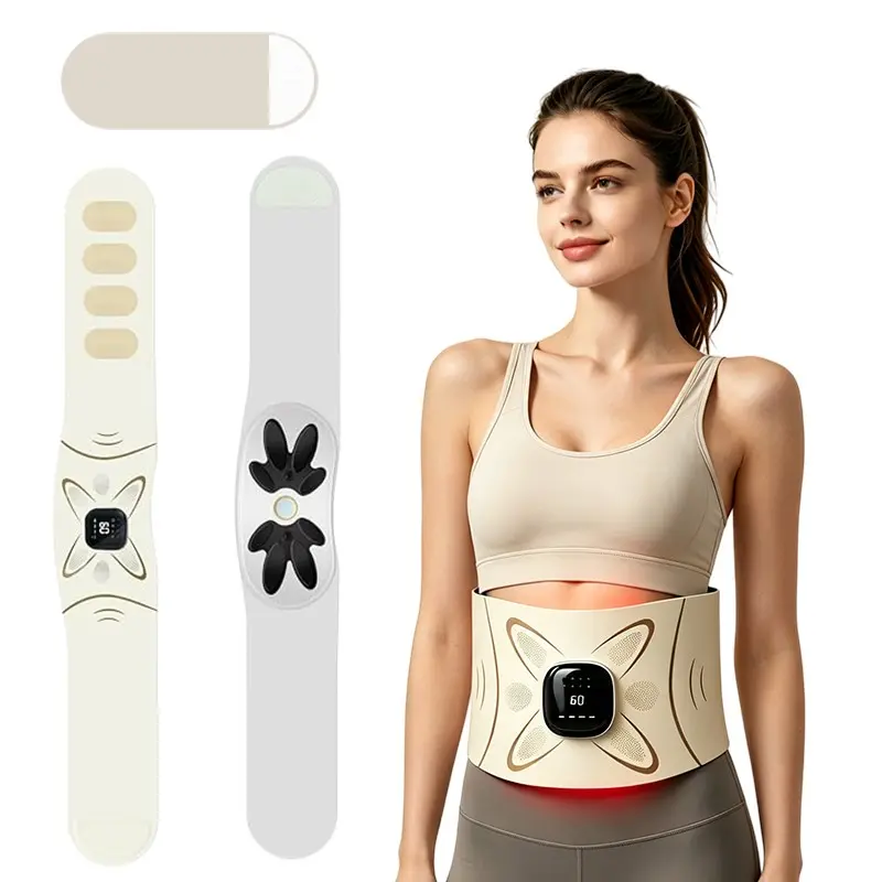 1 PC Red Light Belt | All-in-One Postpartum Sculptor: Fade Stretch Marks & Tighten "Mommy Pooch" |  Waist pluse massage, abdominal health, heating exercise, full combustion beauty device belt, Summer Beauty Gift Ideas
