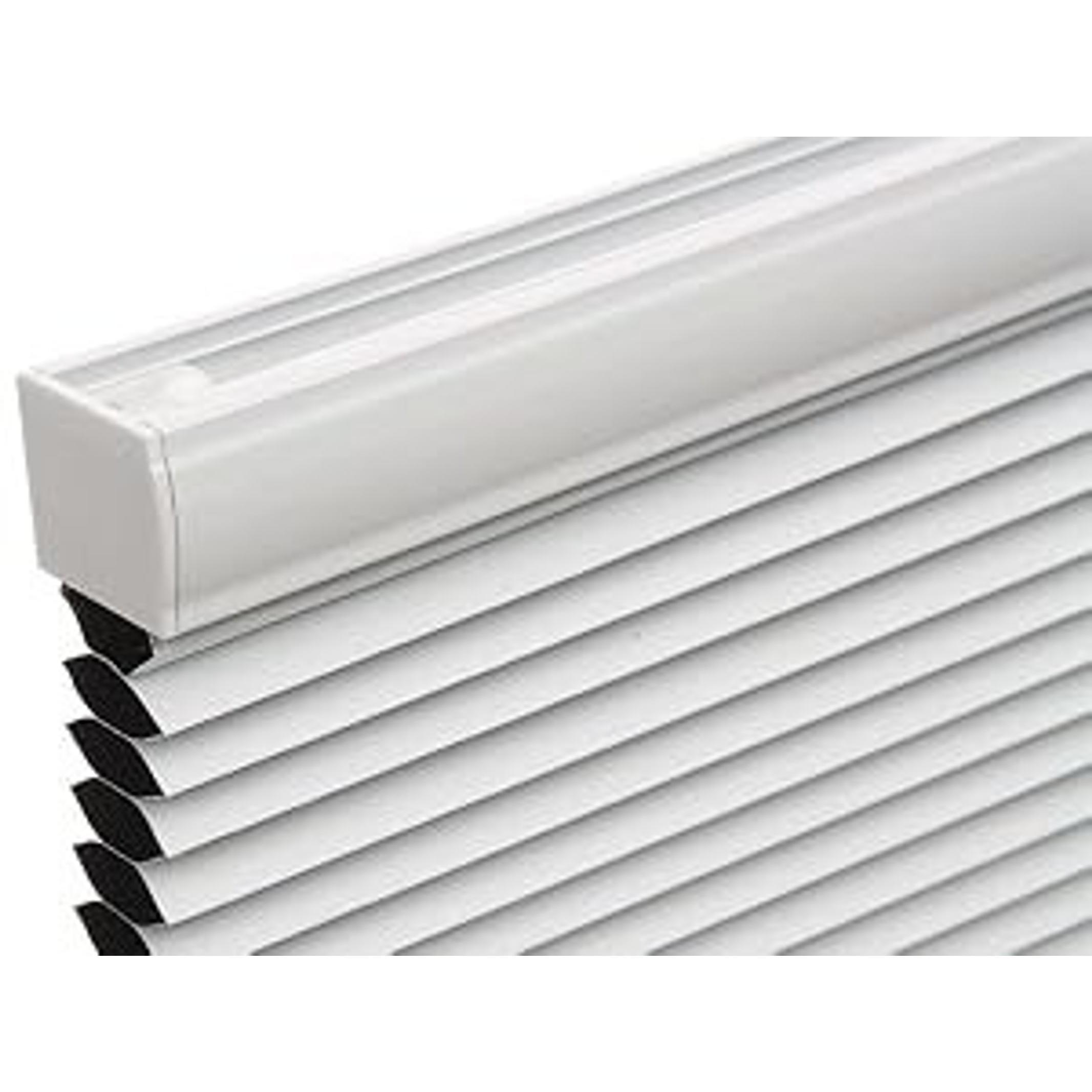 Custom Cordless Blackout Cellular Shades for Windows, Honeycomb Window Shades with Thermal Insulation, Child & Pet Safe Room Darkening Shade, Easy Install, Custom Size, White
