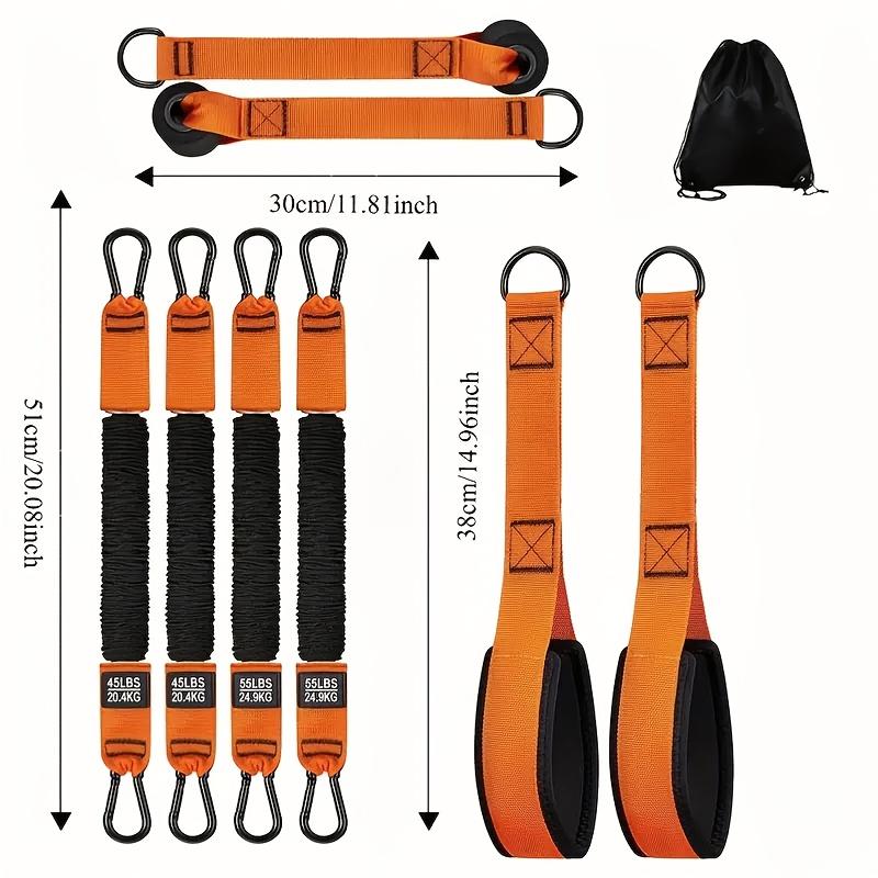 Home Fitness Equipment, Resistance Bands for Triceps, Back, Arms, Abdominal Muscles, Shoulder Exercises, Door Anchor Included