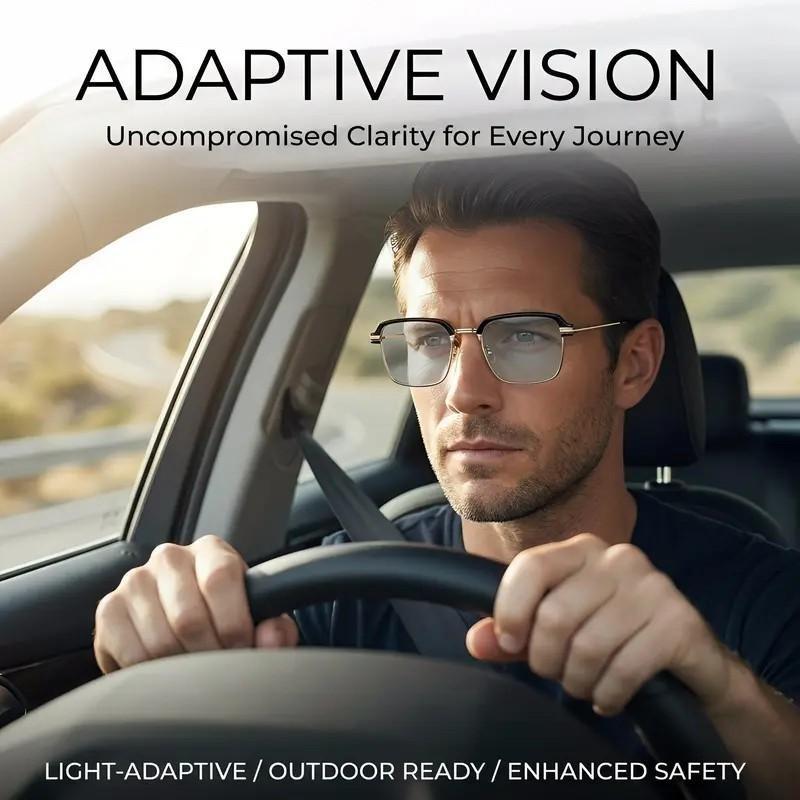 2026 New Auto-Focus Reading Glasses, HD Vision for Screen Time, Elderly Reading, Daily, PC Frame Material, Non-Color Changing