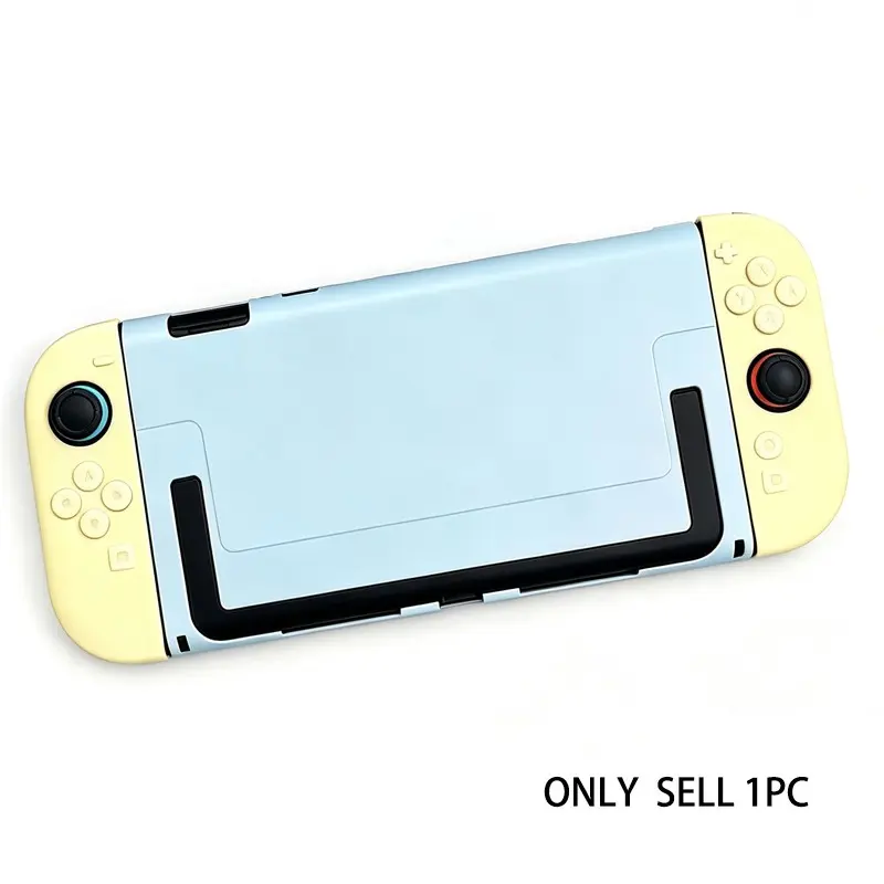 Switch 2 Colorful Protective Case, Multi-Color Options, Customizable Joycon Button Full Cover Soft Shell, Dedicated Switch 2 Accessories