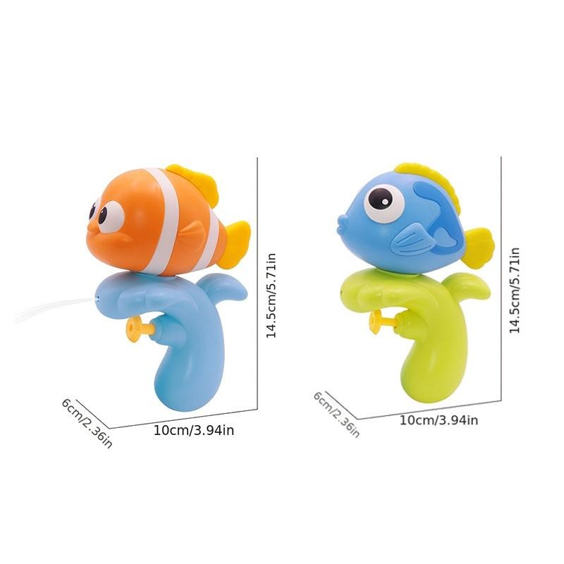 Ocean Animal Water Gun, Cute Fish/dolphin Shape, Easy to Operate, Ideal for Family Activities and Friend Gatherings, Summer Outdoor Play