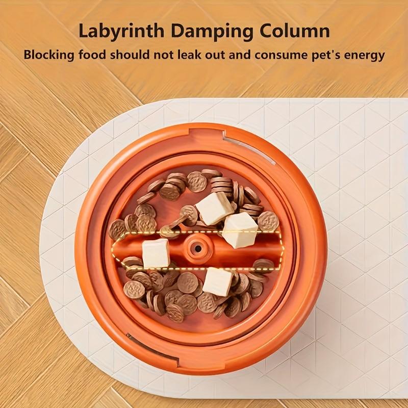 Duck Pet Intelligence Toy, Interactive Cat Feeding Toy, Durable Easy Clean, Transparent Lid Design, Indoor Outdoor Game & Training Tool