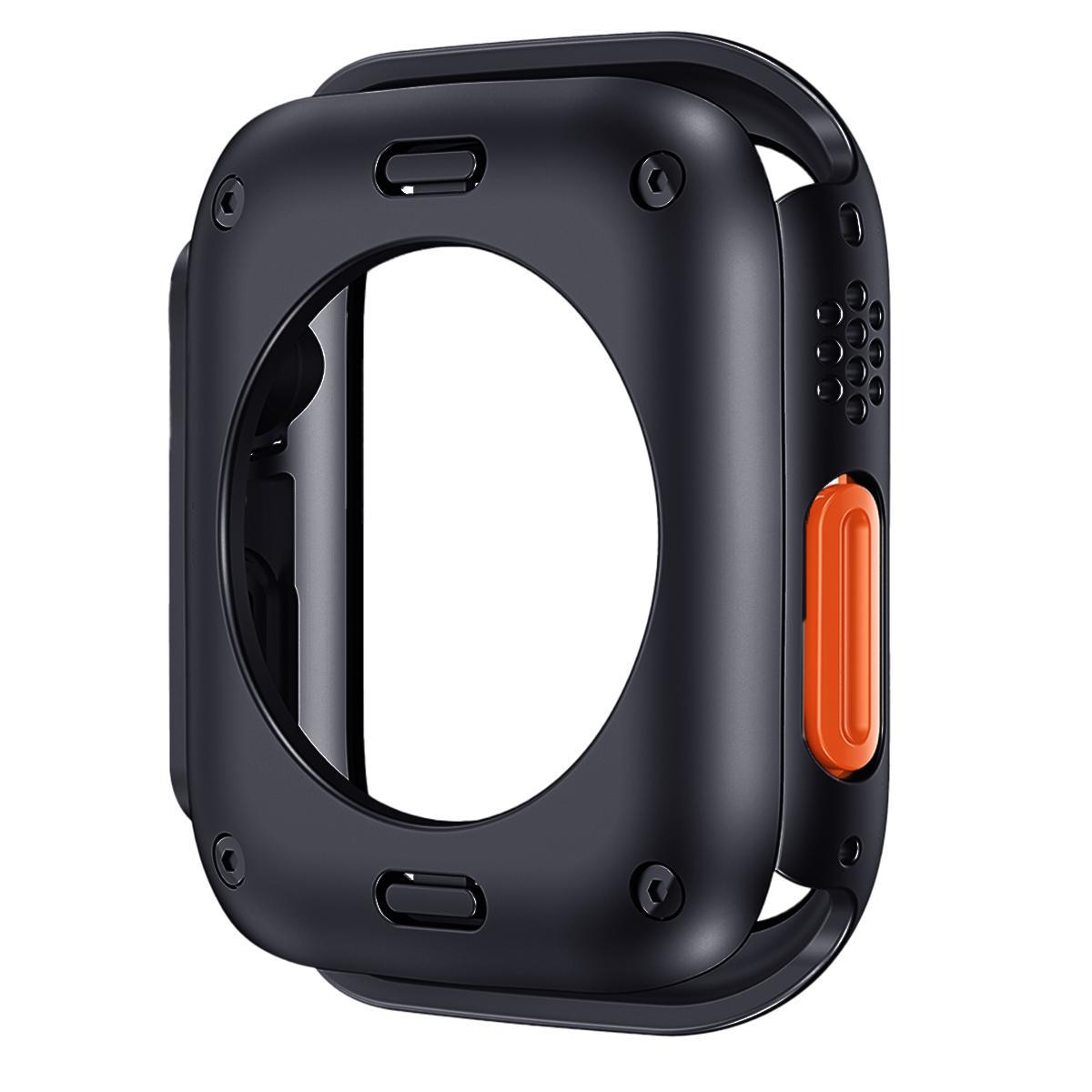 Shockproof Apple Watch Protective Case – Full Coverage Screen Protector (40–45mm)
