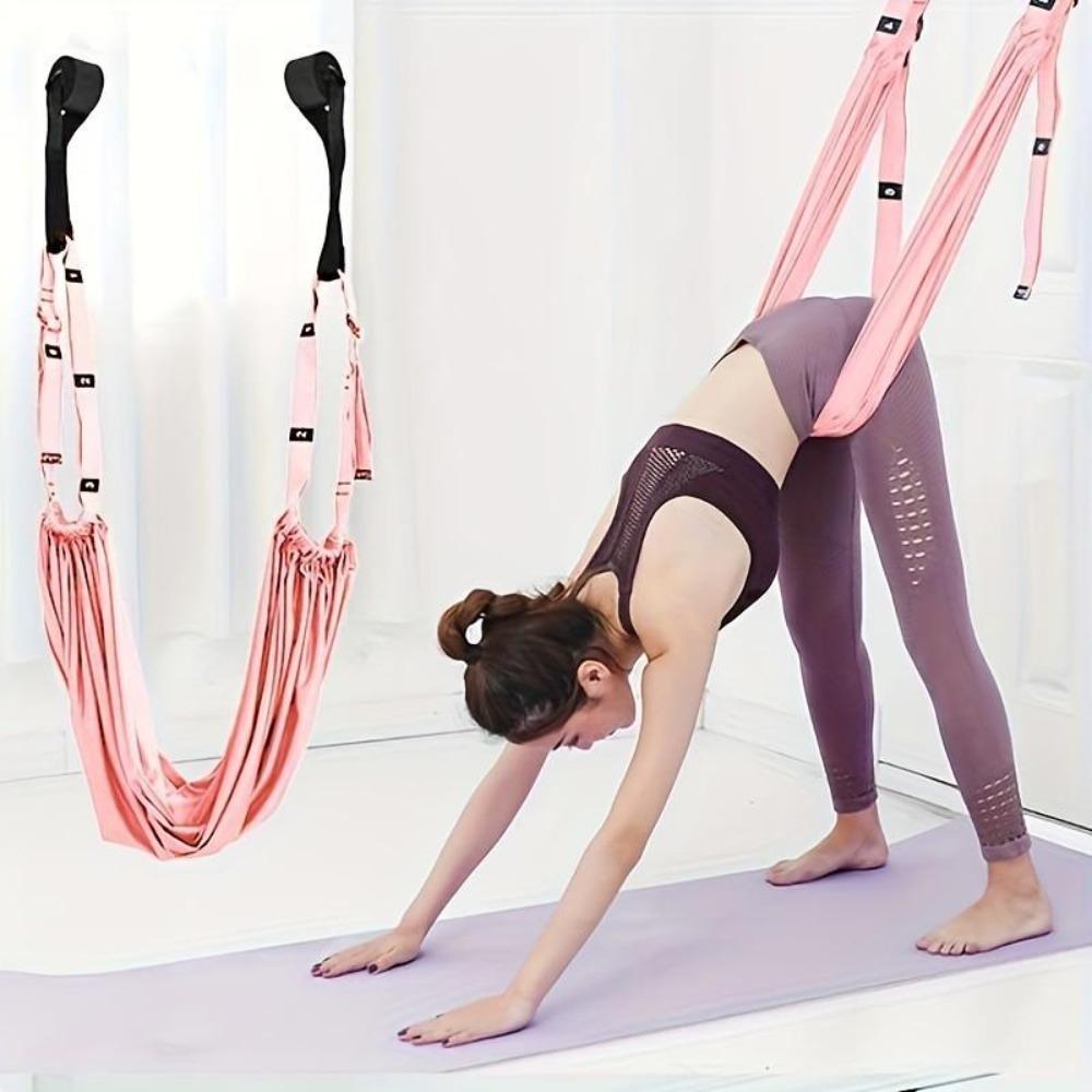 Yoga Stretching Rope – Premium Elastic Fitness Training Band for Home & Gym Use, Improves Flexibility, Strengthens Muscles & Enhances Posture