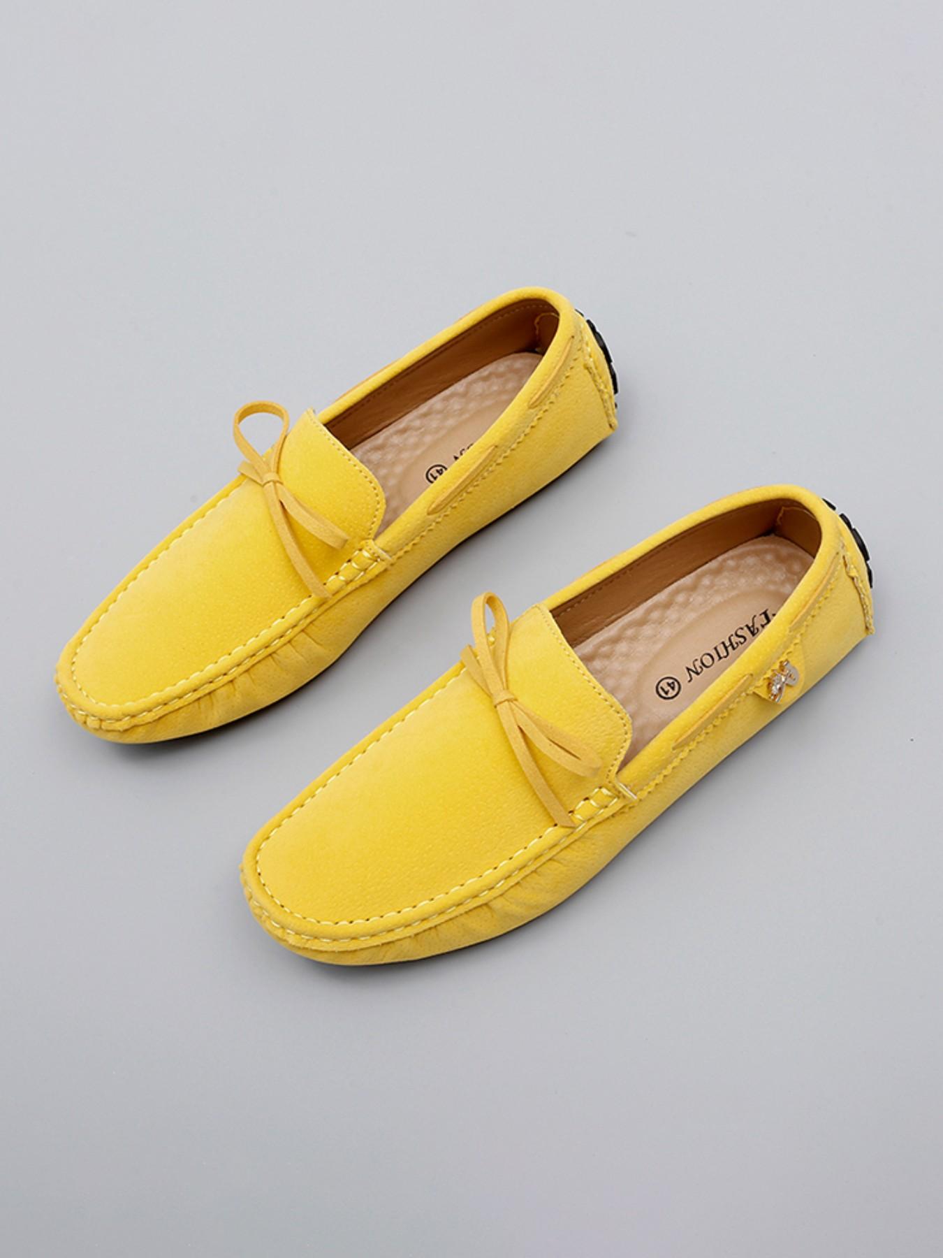 Men's Slip-On Loafers with Decorative Metal Hardware, Flexible Sole, Perfect for Party & Streetwear, Trendy Durable Shoes