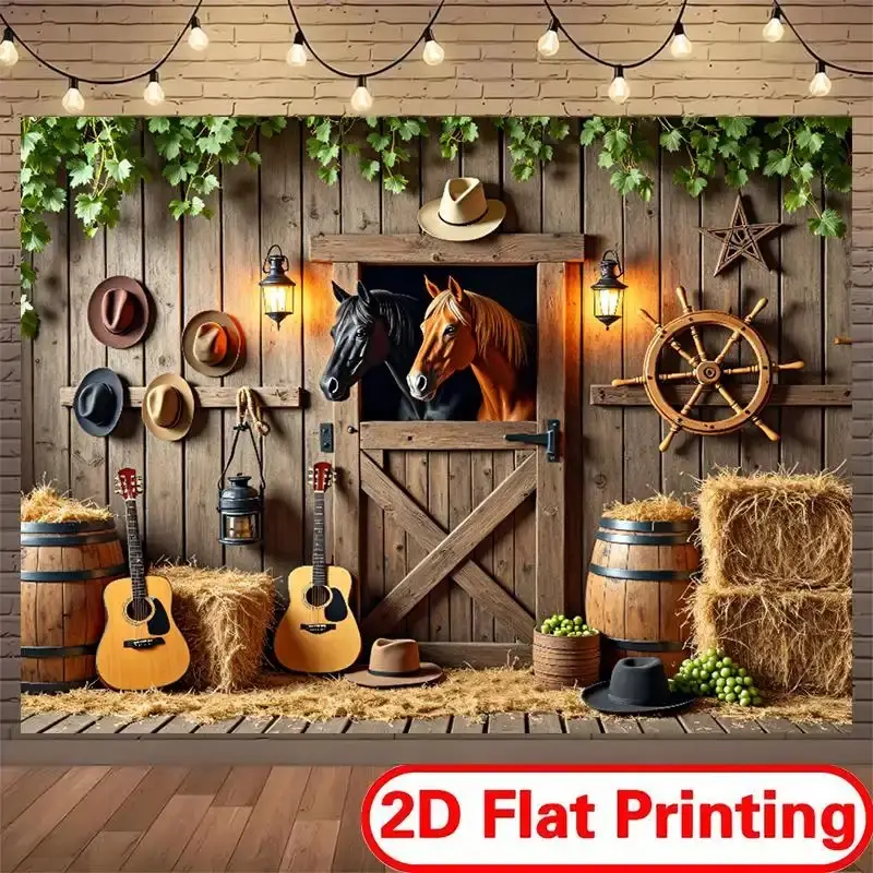 2D Flat Printing Backdrop Banner for Personalized Gifts & Home Crafts