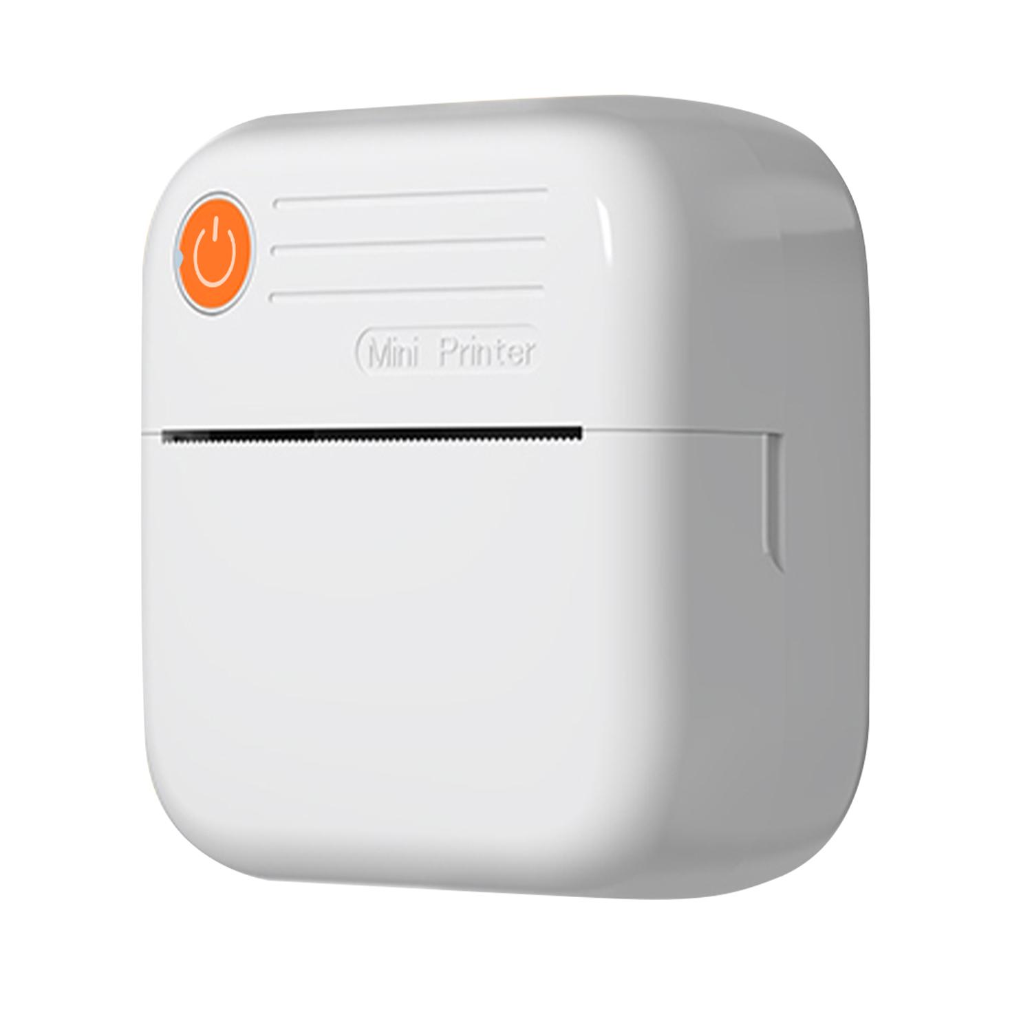 Mini Bluetooth-compatible Compatible Thermal Pocket Printer, Inkless Portable Printer, Ideal for Notes and Gifts, Print Photos, Memos, Lists, Diaries