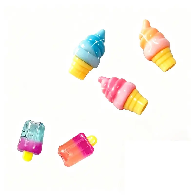 1/2/3pcs！Cone-Shaped Squeeze Toys, Ice Cream Shaped Stress Relievers, Boys And Girls Dress-Up Toys Food, Snack Theme Birthday Party Gift, Unique Present, Soft Toy Slow Rebound Squishy Sensory Toy