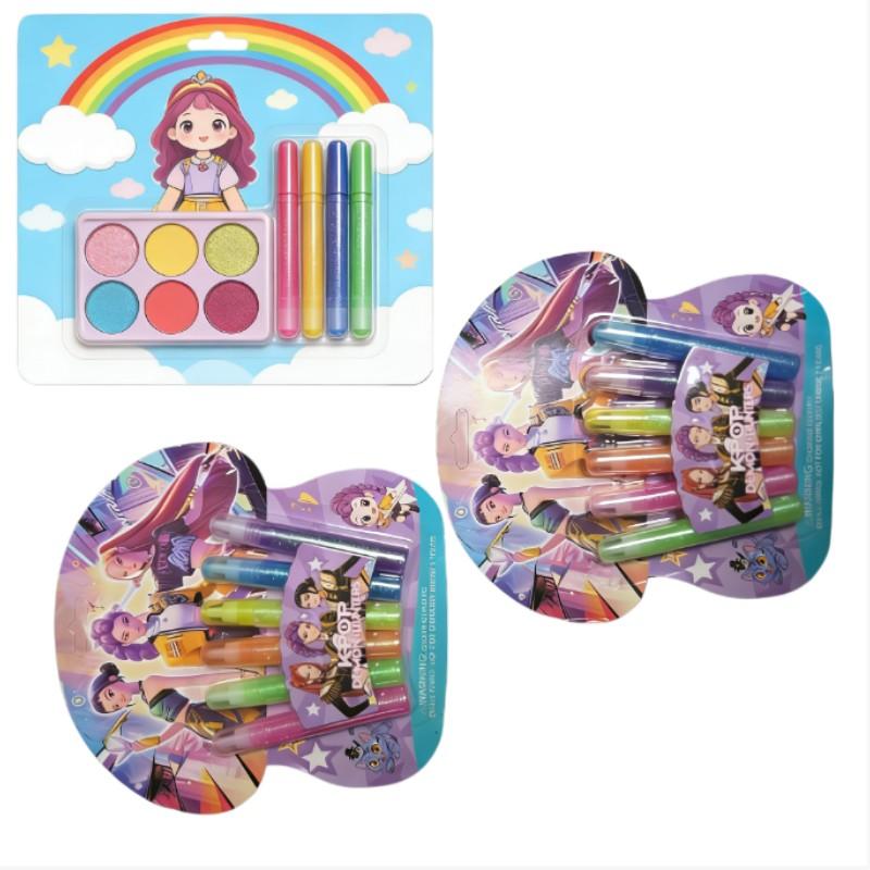 Six Color Gold Glitter Gel Silver Flash Glue Paper Craft DIY Handmade Pearl Gold Powder Pen Accessories, Creative Art Supplies