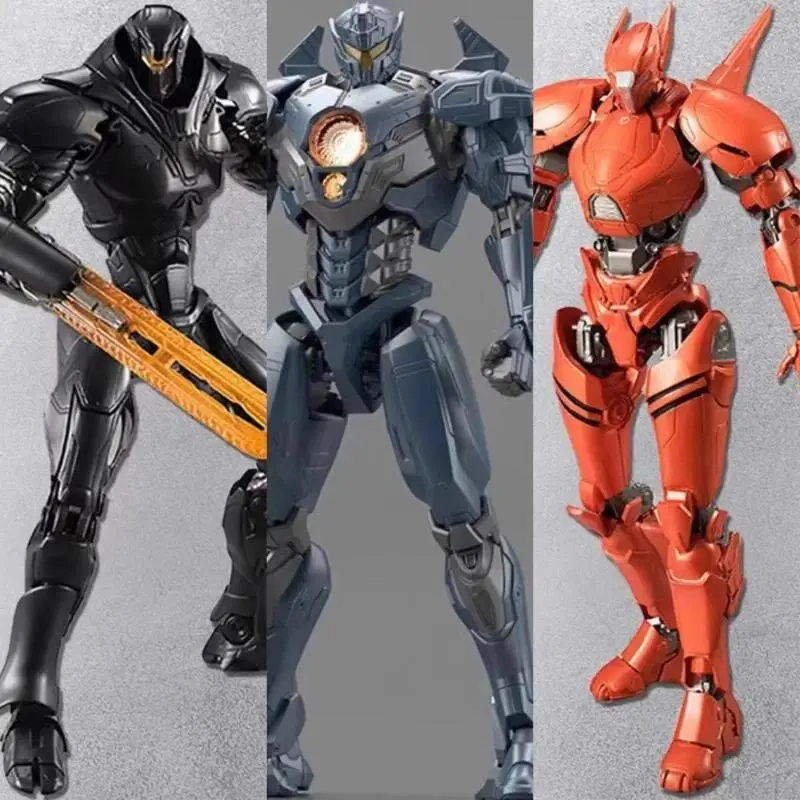 Sci-Fi Mecha Jaeger Action Figure - Gipsy Avenger, Obsidian Fury, Saber Athena Models with Movable Joints, Articulated Robot Toy for Teen Boy Gifts, Boyfriend Gifts