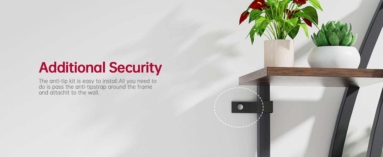 7-Tiered Decorative Plant Stand with Adjustable Grow Lights and Paint Finish - 62" Tall Metal Flower Display Shelf, Curved Design Pot Organizer Set for Living Room, Patio, Balcony Decoration, Standing Rack with Wall Strap for Indoor & Outdoors 7-Tiered Decorative Plant Stand with Adjustable Grow Lights and Paint Finish - 62" Tall Metal Flower Display Shelf, Curved Design Pot Organizer Set for Living Room, Patio, Balcony Decoration, Standing Rack with Wall Strap for Indoor & Outdoors