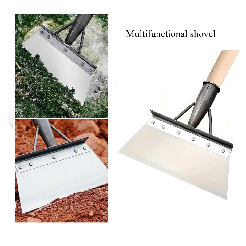 Multifunctional Garden Cleaning Shovel, Durable Gardening Tool for Digging Weeding Scraping Snow Removal Ice Scraper