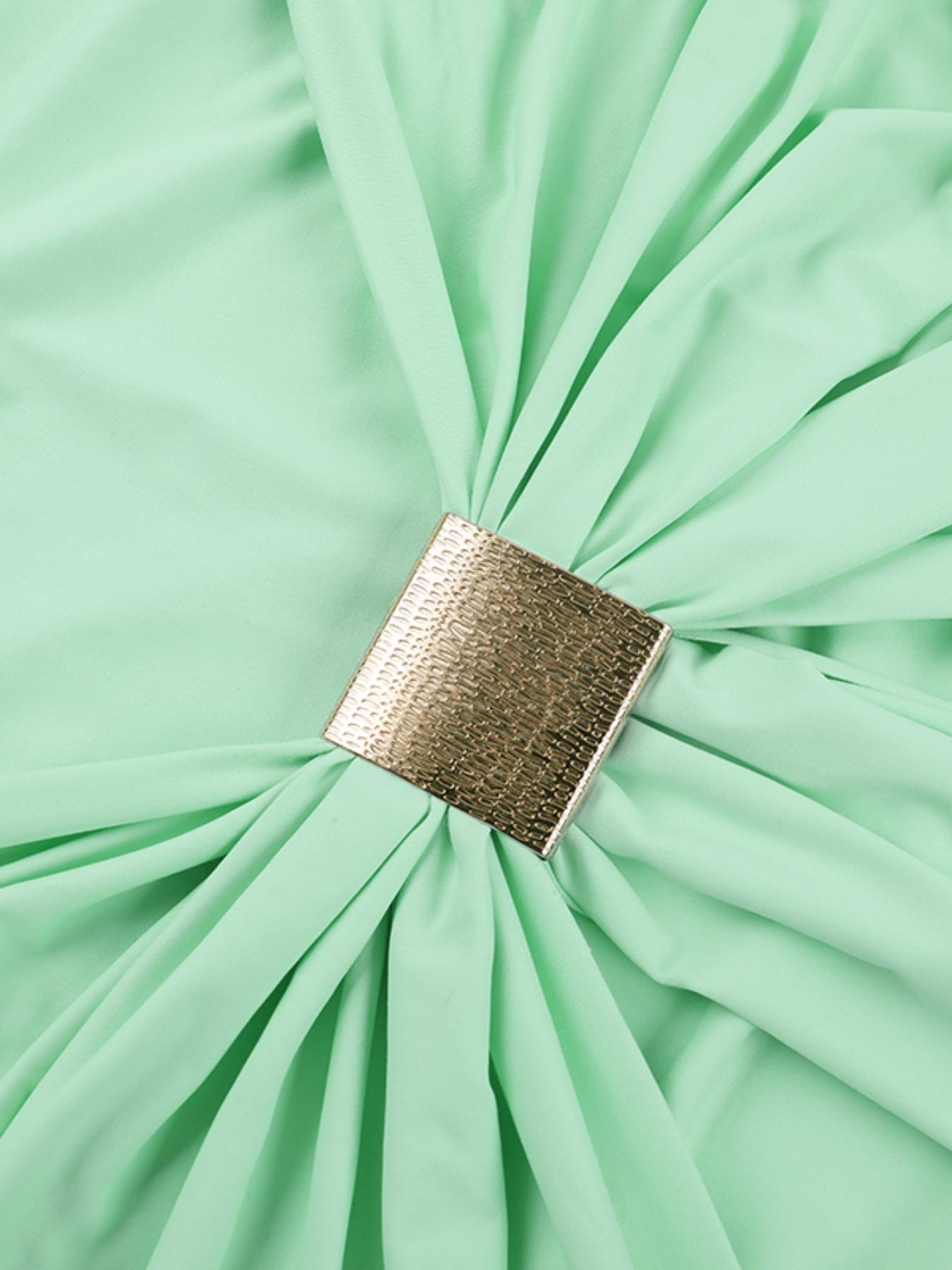 Elegant Halter Neck Evening Dress, Backless Design, Perfect for Parties & Special Occasions, Stylish Women's Clothing