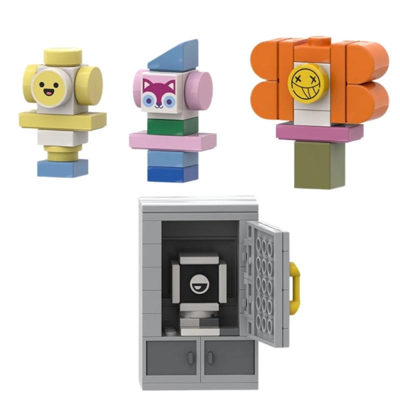 New The Prototyped Lily Lovebraids Building Blocks Set Anime Prototyped Action Figure Bricks Decor Doll Toy Gift For Children