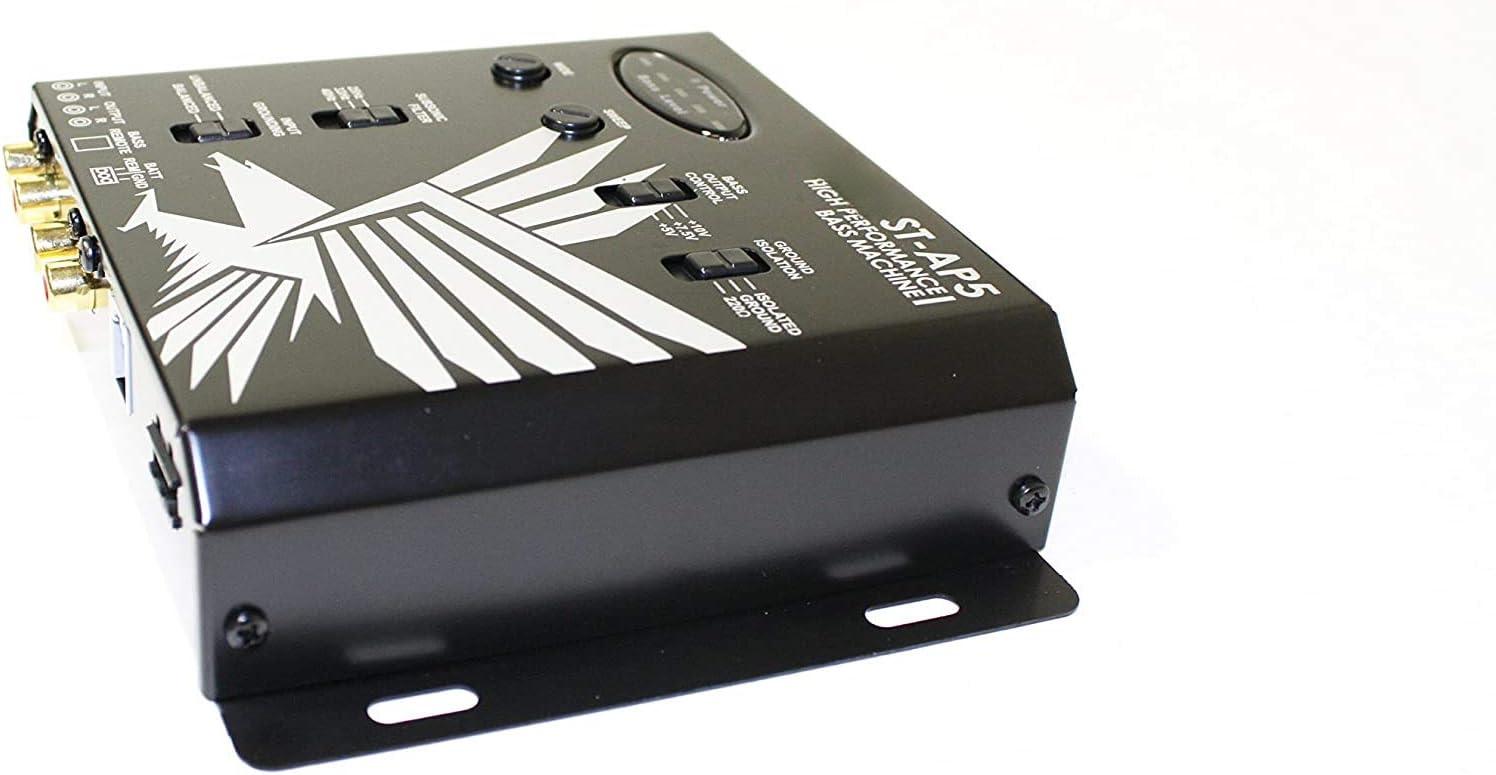 ST-AP5 2nd Gen Digital Bass Control Machine, Bass Maximizer & Restoration Processor with Epicenter Reconstruction, Bass Knob & Dash Mount Remote Control
