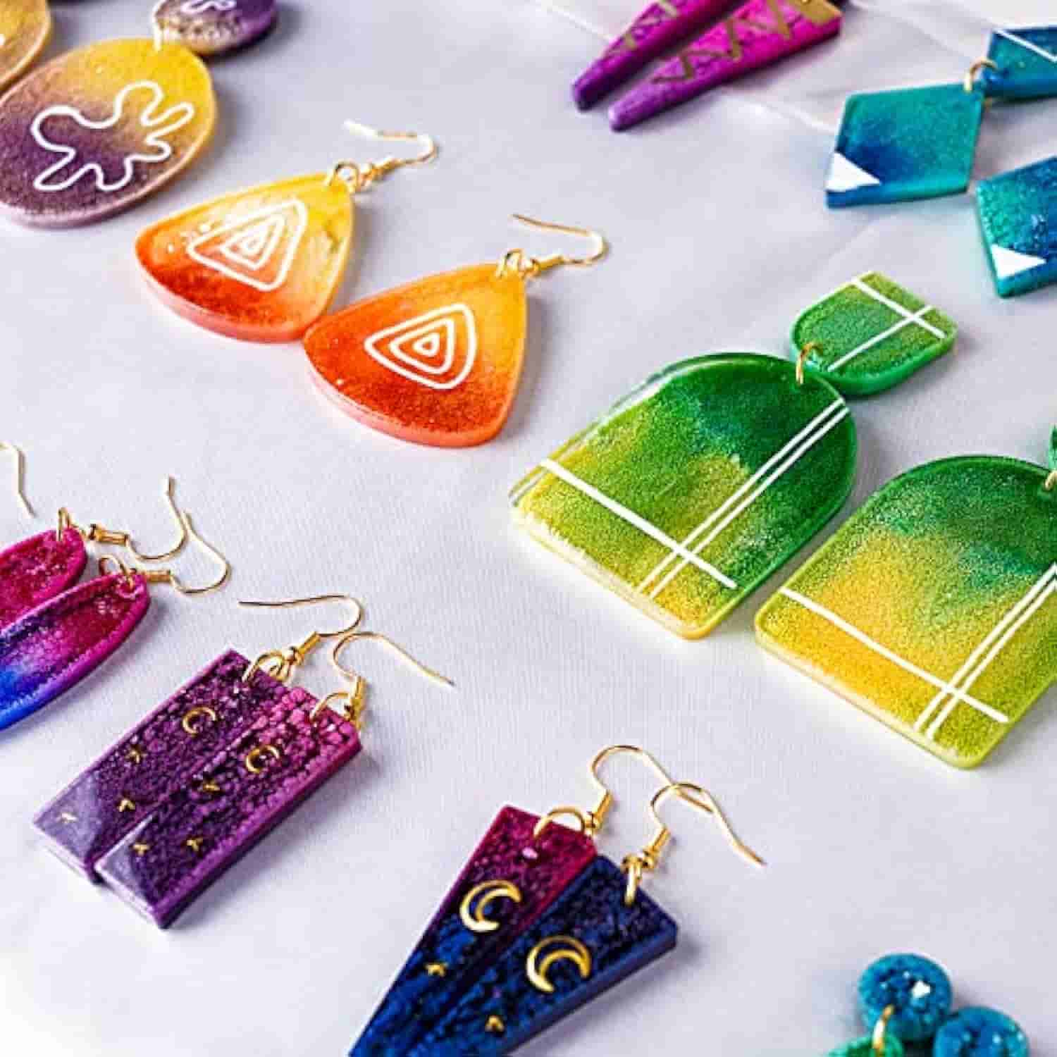 LET'S RESIN Resin Earring Mold, 171 Count Resin Jewelry Molds Making Kit with 11 Pack Variety Shape Resin Molds Silicone, Earring Molds for Epoxy Resin, Pendant, Earrings, Necklace, Keychains LET'S RESIN Resin Earring Mold, 171 Count Resin Jewelry Molds Making Kit with 11 Pack Variety Shape Resin Molds Silicone, Earring Molds for Epoxy Resin, Pendant, Earrings, Necklace, Keychains
