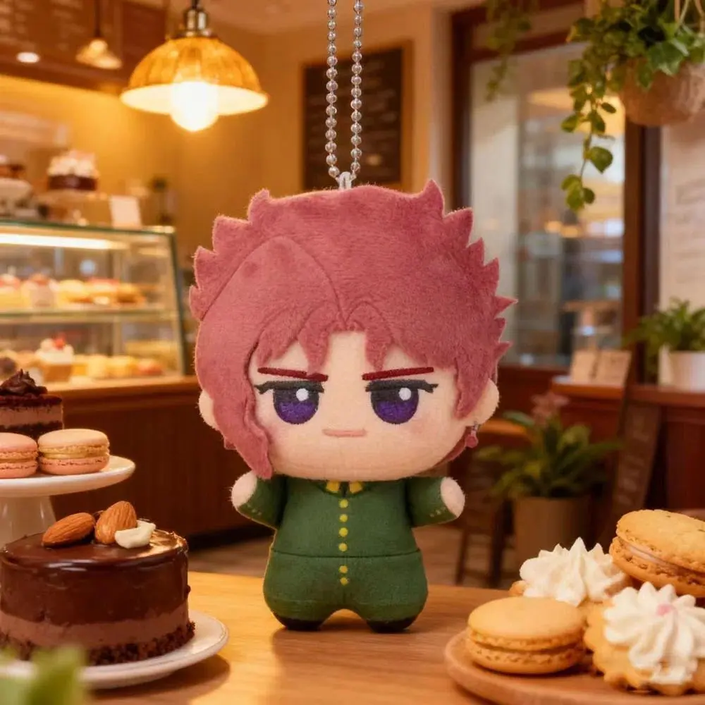 JoJo's Bizarre Adventure Plush Doll Gift Pendant 10cm Anime Kakyoin Noriaki Stuffed Dolls Kujo Jotaro Plusie Fans Collection