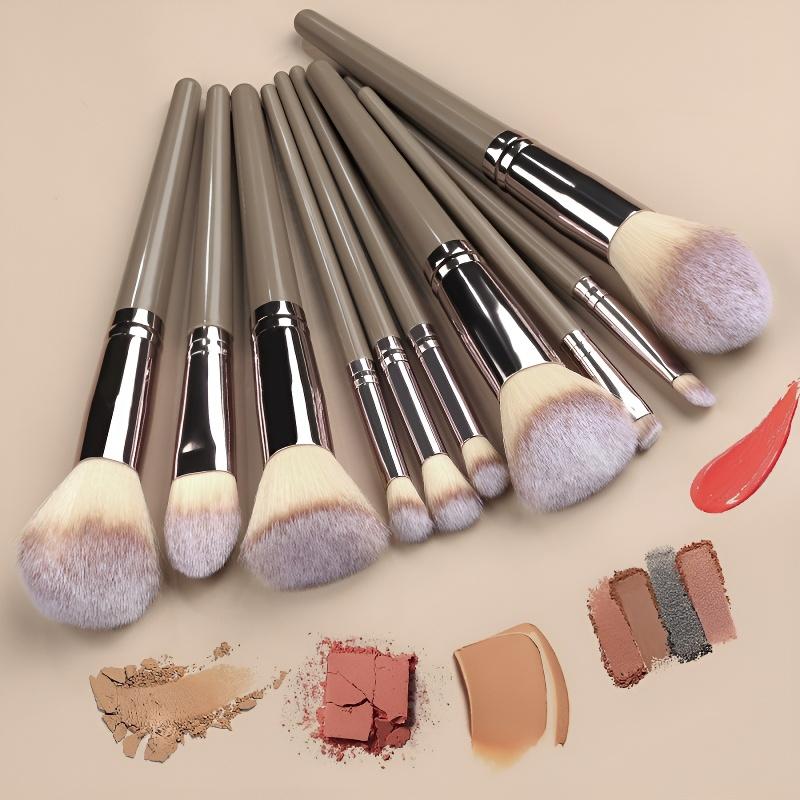 Professional Makeup Brush Set: 12/17/20/22/31pcs Optional, Including Foundation Blending Brush, Soft Bionic Hair Powder & Concealer Brushes (For Face), Eyeshadow Brush, Eyeliner Brush, Powder Puff | Top Picks