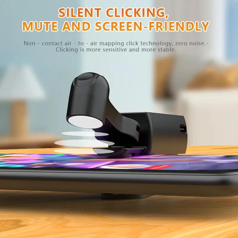 2025 Auto Clicker for Smart Phone,Built-in battery,No Need to Connect to Power Source, used for mobile phone application video live streaming gadget quick click simulate finger continuous click, used for live streaming likes, games, shopping, reward task
