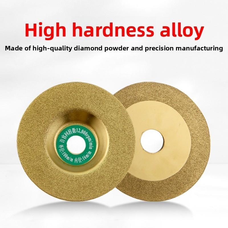 Diamond grinding disc for tile polishing, brazed glass cutting disc, jade polishing angle grinder polishing disc, Circular