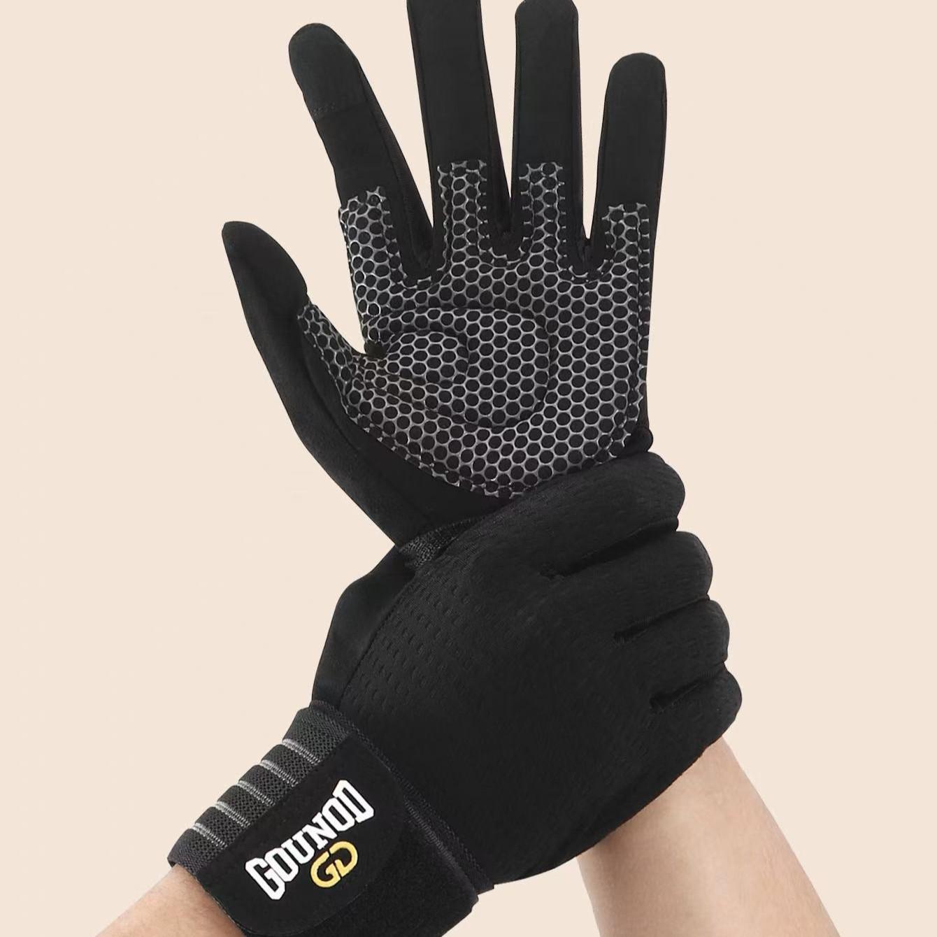 Unisex Fitness Gloves, Weightlifting Gloves, Full/fingerless Sports Gloves, Breathable, Durable, Ideal for Gym, Cycling, Climbing