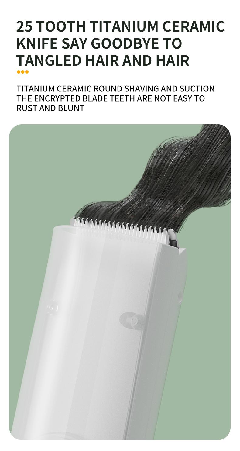 Baby Hair Clipper Trimmer for Newborns, Gentle Sounds to Reduce Fear, Easy to Use with 3 Adjustment Settings, Ideal for Trimming Baby Hair