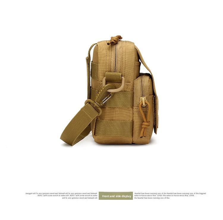 Outdoor Sports Portable Shoulder Small Hanging Bag Casual Military Fan Tactical Fanny Bag Cycling Hiking Messenger Bag