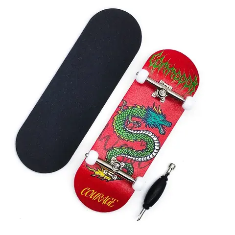 Professional Finger Skateboard 100x32mm Maple Wood, Complete Set, Creative Thumb Skateboard, Professional Bearings, Unique Gift, Stress Relief Fidgets, Stress Relief Fidgeting, Durable, Wooden Fidget Boards, Stress Relief Items