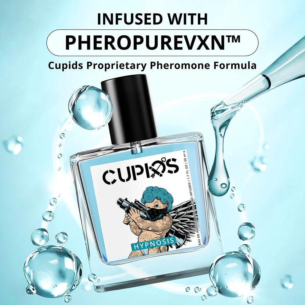 Cupid Cologne for Men, 50 ml/1.7 fl.oz Mens Cologne, Cupid Hypnosis Pheromone Cologne for Men,Men's Cupid Pheromones Perfume, Men's Lasting Romantic Perfume,Mother's Day Gifts