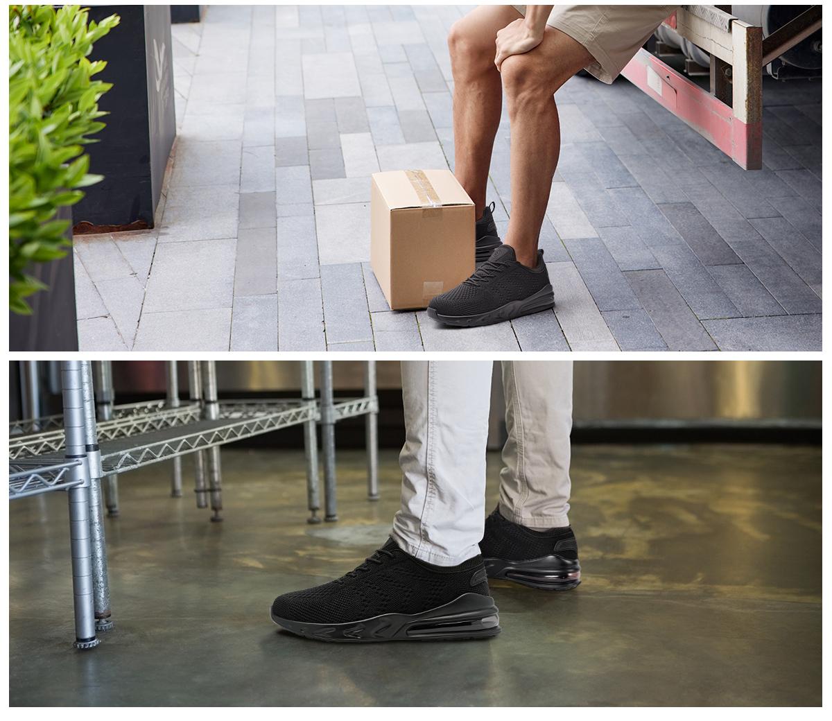 AirWalk Soldier Series Slip & Oil Resistant Chef Shoes | Waterproof & Breathable Mesh | Lightweight Safety Kitchen Work Non-Slip Shoes