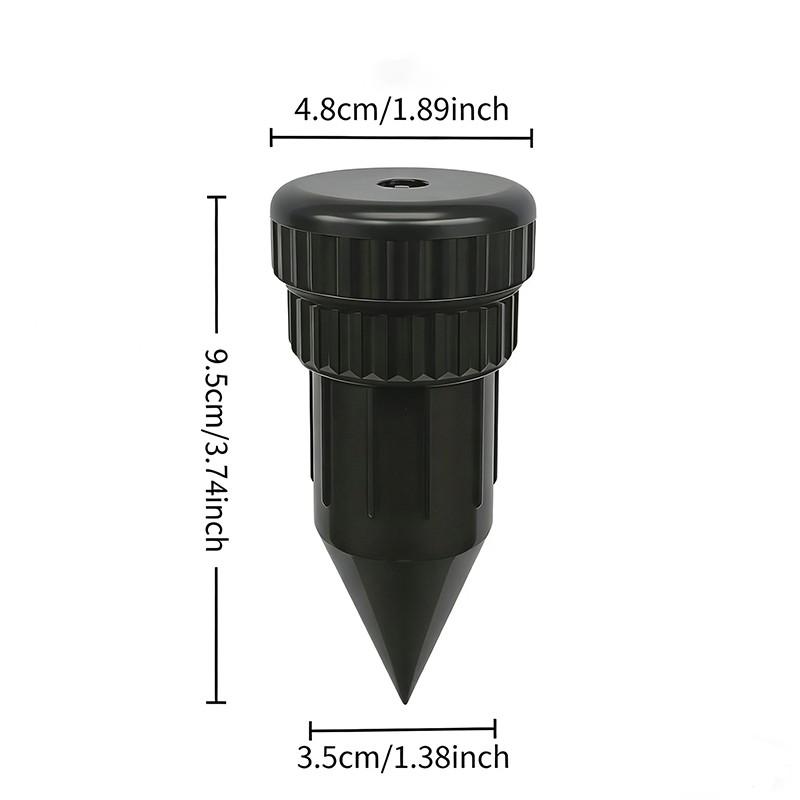 2 Piece Fake Sprinkler Key Hider, Waterproof Rustproof Underground Safe Box, Outdoor Security Device for Garden Lawn Yard