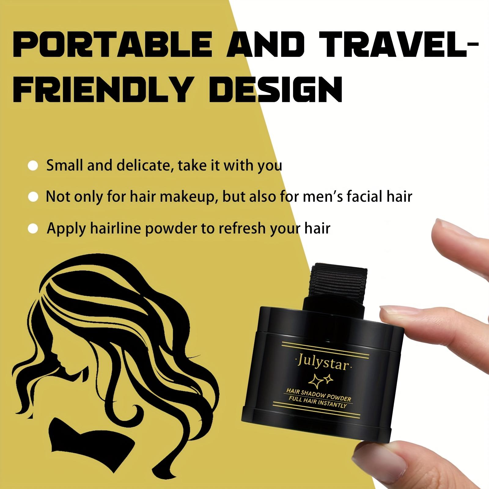 Hairline Powder for Coverage, Root Touch Up Hair Color, Fill in Fine or Thinning Hair, Bald Spot Concealer for Women & Men