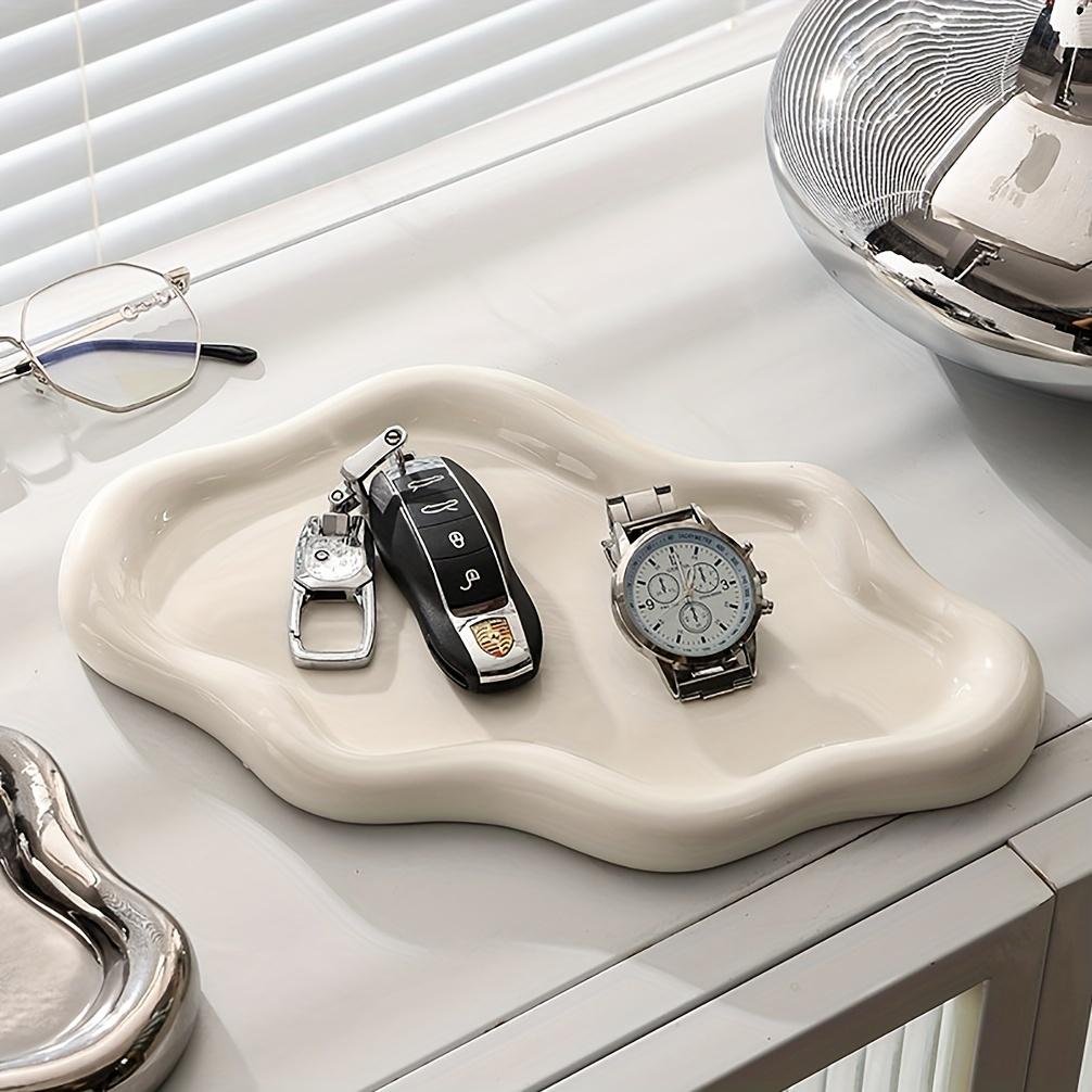 Cloud-Shaped Jewelry Tray, Decorative Collectible Statue, Space-Themed Home Decor, Versatile for Various Rooms, Perfect Gift Ideas