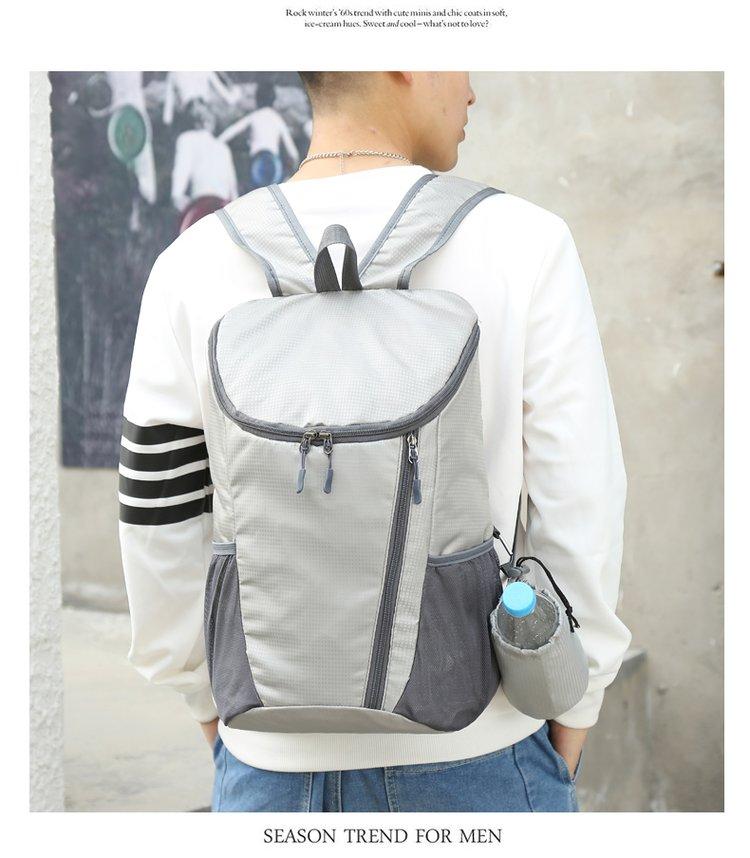 Foldable Outdoor Backpack, Lightweight Waterproof Travel Bag, Large Capacity Hiking Pack, Portable Storage Skin Bag, Cross-Border Exclusive