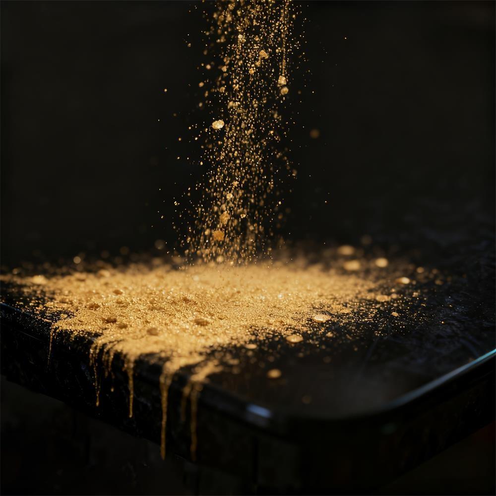 Gold Mica Powder Metal Resin Dye Candle Soap Clay Nail Art DIY Craft, 10ML, Perfect for Creative Projects, Enhance Your Crafts