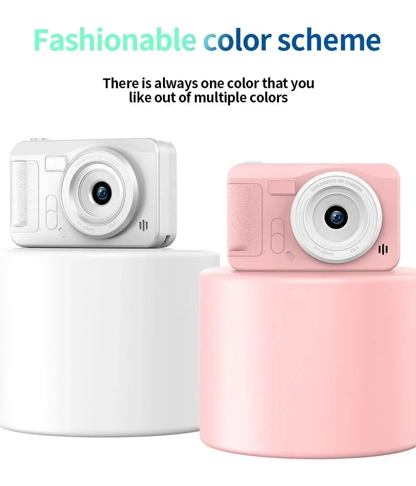 4K Digital Camera 44m Campus Mini, High Definition High Pixel, Small Student Party, Entry Level Portable Card Machine, Travel