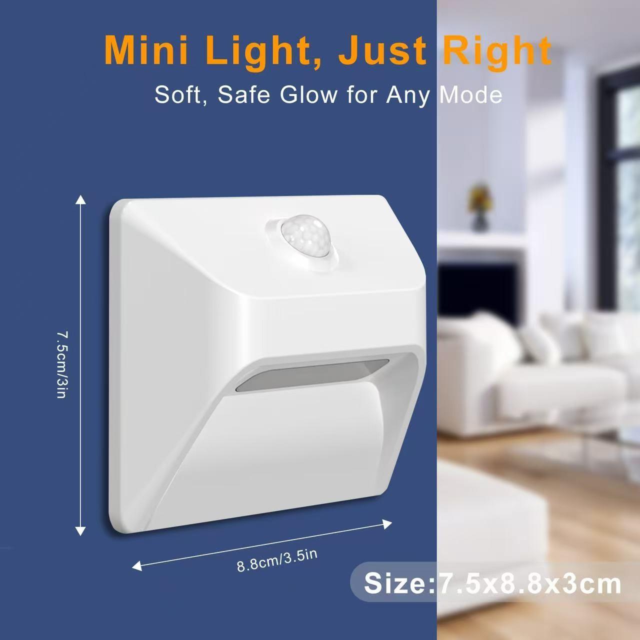 2-Pack LED Wall Lights, White & Warm Light with USB Charging and Magnetic Function, No Wiring Required, Suitable for Bedroom, Hallway, Entryway, Balcony and Indoor Household Lighting