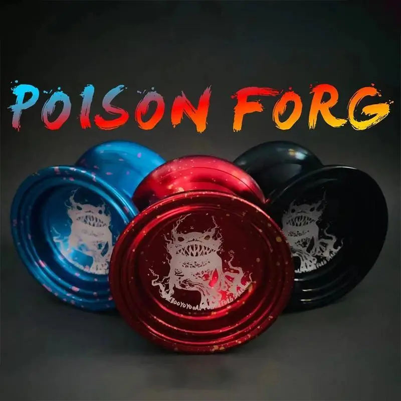 New Magic Yoyo Professional Alloy Aluminum Yo-Yo with 10-Ball Bearing, High-Speed Unresponsive Design, Classic Toy for Kids’ Play & Muscle Boost