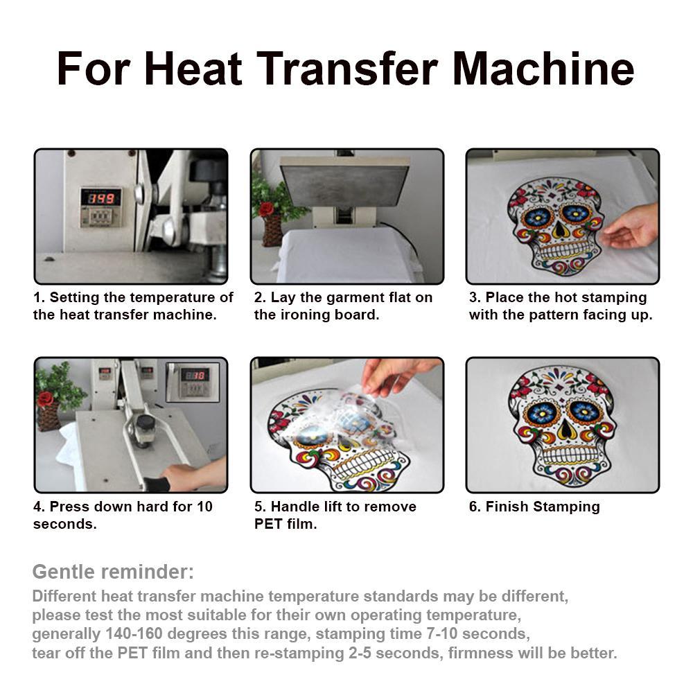 High-Quality Heat Transfer Vinyl Stickers, Durable & Tear-Resistant, Perfect for Clothing DIY Projects, Versatile Design for All, Crafts, DIY Crafts Supplies
