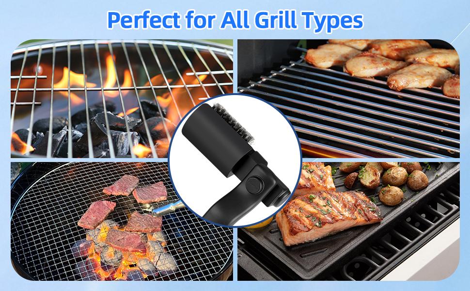 【Father's Day Gift】BBQ Grill Brush for Outdoor Grill, Cordless Electric Grill Cleaner, Rechargeable Grill Cleaning Brush,3 Powerful Speed BBQ Grill Brush for Outdoor Grill, 180°Adjustable 【Father's Day Gift】BBQ Grill Brush for Outdoor Grill, Cordless Electric Grill Cleaner, Rechargeable Grill Cleaning Brush,3 Powerful Speed BBQ Grill Brush for Outdoor Grill, 180°Adjustable