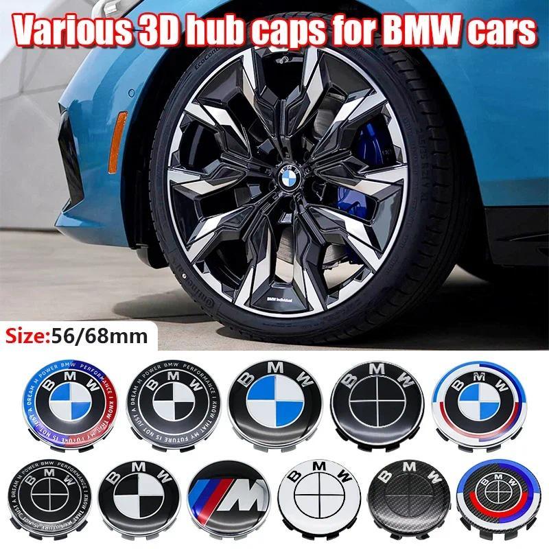 4Pcs/Set 56MM/68MM Car Styling Wheel Center Cap Hub Covers Badge Accessories For BMW M X5E70 E30 X3G01 F40 X3F25  X5F25 F36 E85