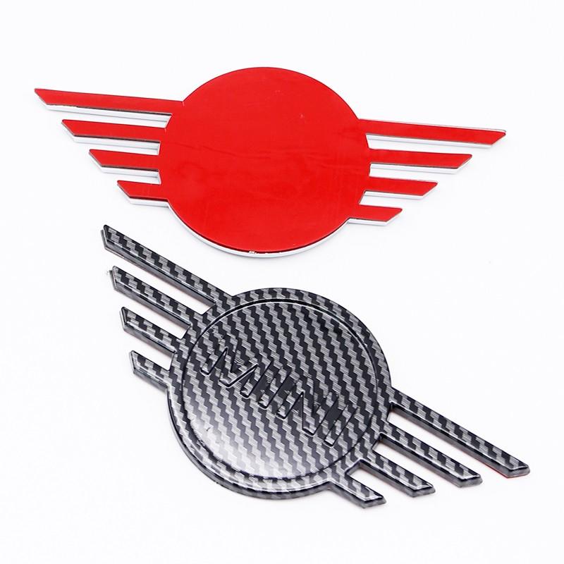 Mini Car Front & Rear Emblem, Scratch-Resistant Exterior Decoration, Replacement Badge for Mini Cooper Countryman Clubman Hatch Convertible