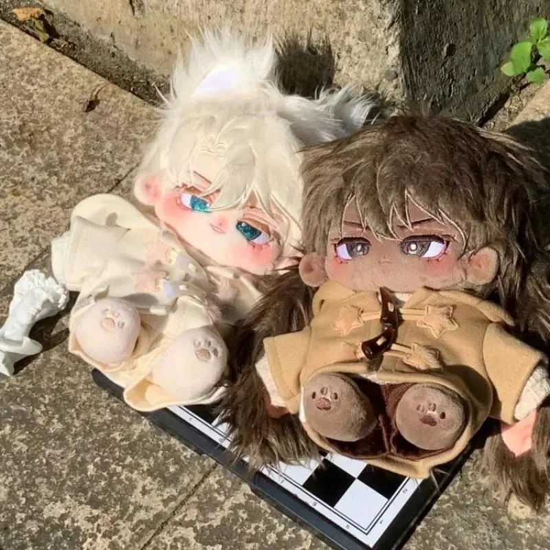 20cm Unisex Korean BL Manhwa Zhenya Cartoon Push Dolls, Kawaii Cosplay Cotton Fabric Stuffed Toys, Festival Gifts, Manwha