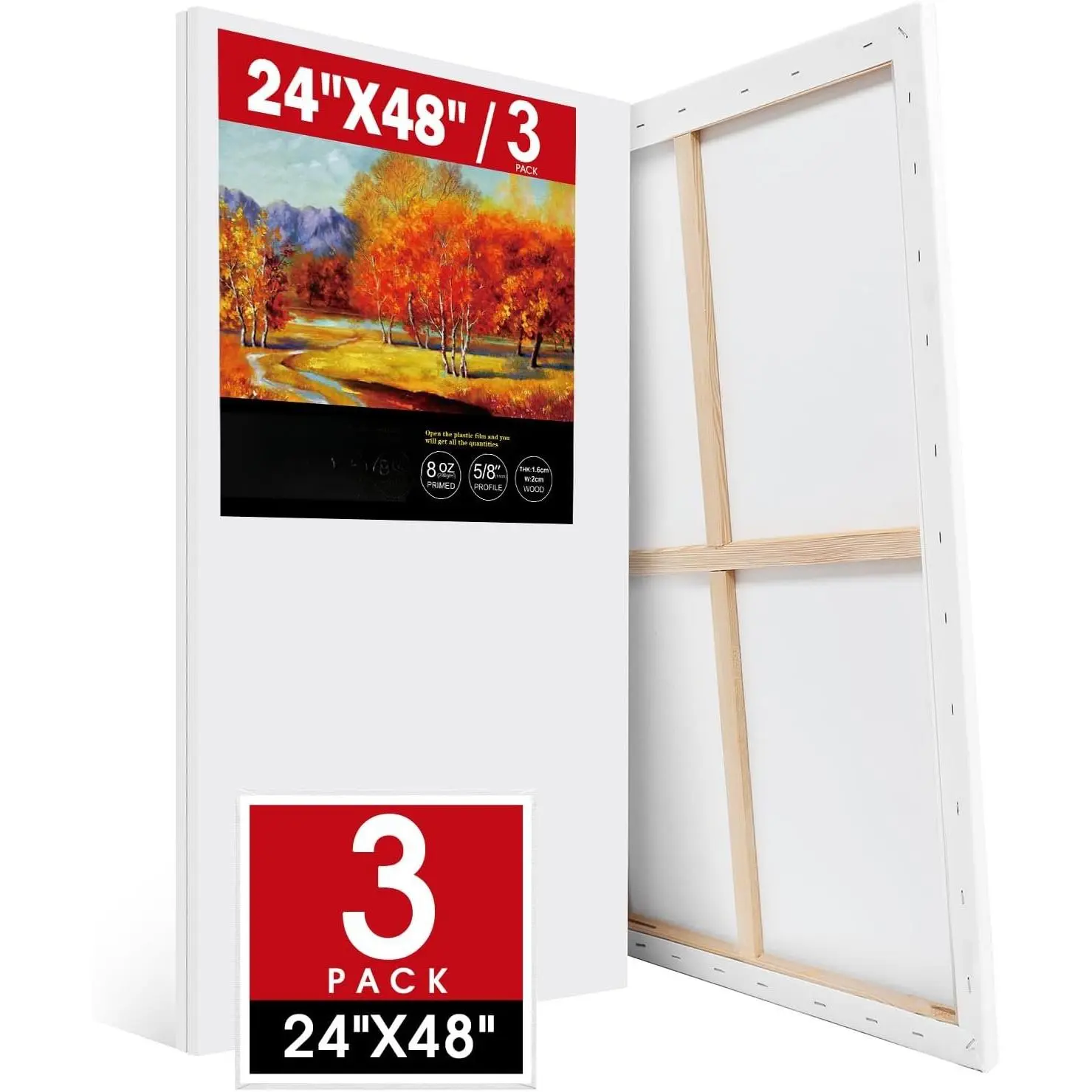 24X48IN 3 Packs