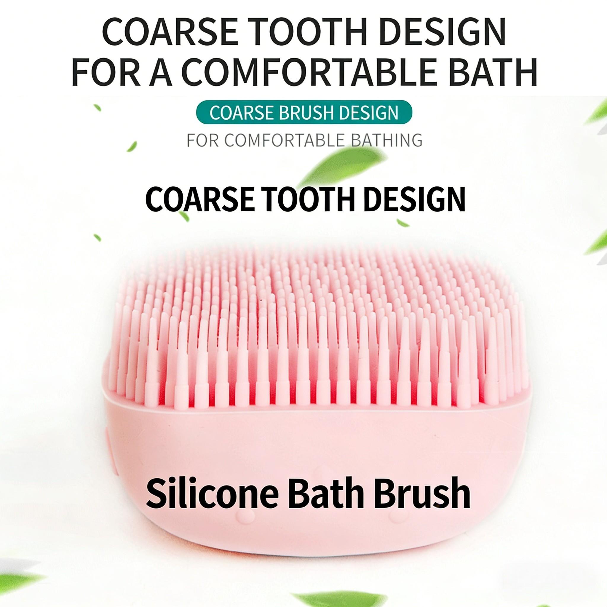 Pet Silicone Bath Brush, Dog Cat Cleaning Massage Brush, Multi-Functional Soft Silicone Brush, Gentle Pet Care Tool, Home Use